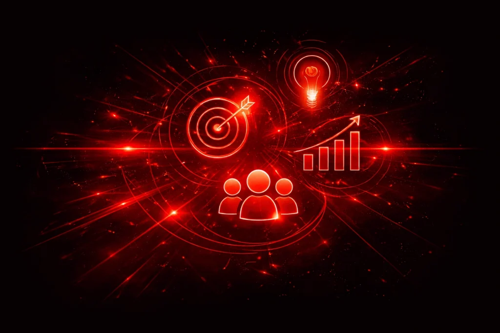 Futuristic-digital-business-network-illustration
